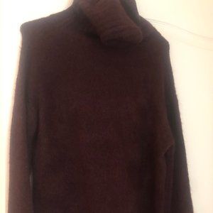 Vici Collection Burgundy Turtleneck Size S